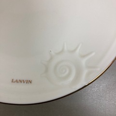 LANVIN 皿　未使用　の画像