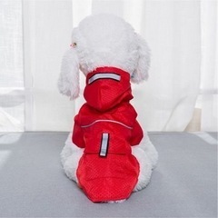 新品未使用　SVEC WOMEN　犬ドッグレインジャケット レイ...
