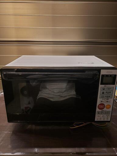 電響社 フラット電子レンジ(ヘルツフリー) 庫内容量18L ホワイト DFR-M2017 2017年製\n\n