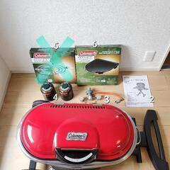 GW前値下げ(オマケ付き)Coleman  ROADTRIP GRILL LXE-J(写真5.五徳は付属しません)