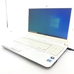 中古美品 ホワイト 15インチ 新品SSD Wi-Fi有 ノートパソコン 富士通 AH56/C 第2世代 i5 8GB BD-R 無線 カメラ Windows10 Office