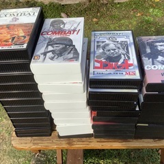 値下げコンバットVHSビデオテープの画像