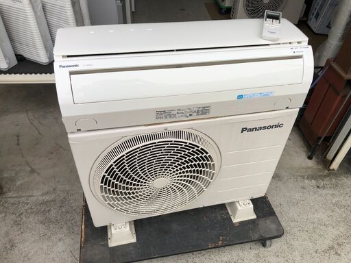 【動作保証あり】Panasonic 2014年 14畳用 4.0Kw ルームエアコン CS-J404C2 電源200V【管理KR248】