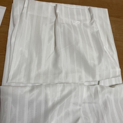 ④レースカーテン　幅100x丈176cm 2枚入