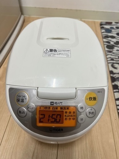 Tiger 炊飯器 JKD-V100 5.5合