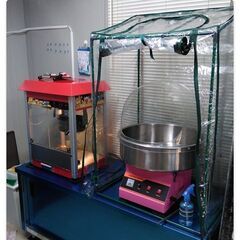 原宿わたあめ・りんご飴の製作と販売の画像