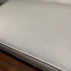 オットマンつきソファの画像