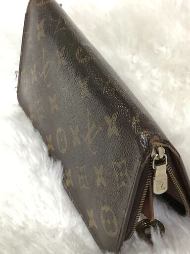 『LOUIS VUITTON』モノグラム/ポルトモネ ジップ/ラウンドファスナー/長財布