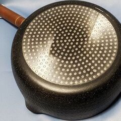 和平フレイズ マーブルデリシャス IH対応 雪平鍋 22cm 片手鍋 注ぎ口付 フッ素樹脂加工の画像