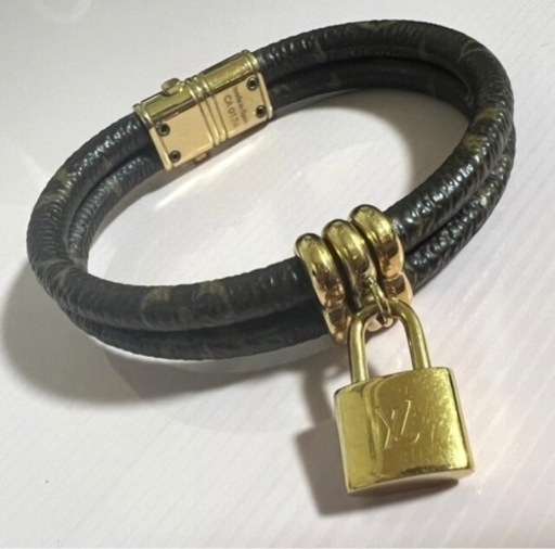 ルイヴィトン LV ブレスレット パドロック ブラスレ キープイット トゥワイス
