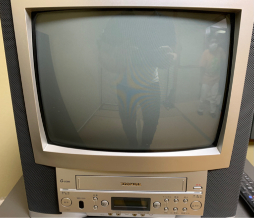 【取引完了】東芝 (TOSHIBA) ブラウン管カラーテレビデオ 14型