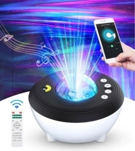 ❤️新品❤️プロジェクターライト スピーカー 北極光LED 星空 オーロラ