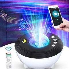 ❤️新品❤️プロジェクターライト スピーカー 北極光LED 星空...