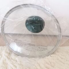 最終値下げ！【新品】フライパンのガラス蓋20cmの画像