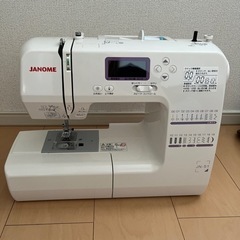 美品　JANOME ジャノメ　コンピューターミシン