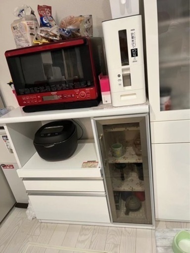 美品　食器棚　値下げしました
