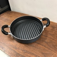 取引場所　南観音　K2204-752 両手鍋 26cm 使用感あり