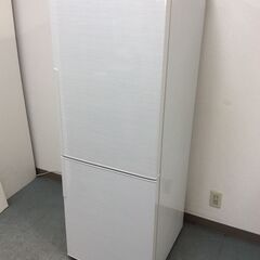 （5/2受渡済）YJT4245【SHARP/シャープ 2ドア冷蔵庫】美品 2018年製 SJ-PD27D-W 家電 キッチン 冷蔵冷凍庫 右開き 271L