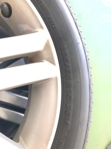 ダイハツ15インチ純正アルミタイヤセット