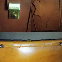 ★ 本革 ★ ダレスバッグ ☆ 鍵付きの画像