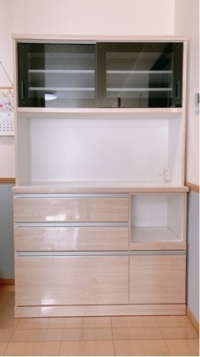 ニトリ　食器棚　キッチンボード