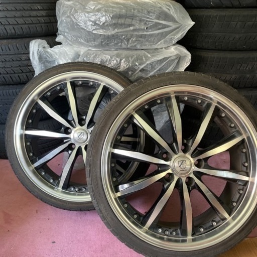 【売れました】１９インチアルミMANARAY SPORT VERTEC VR-5