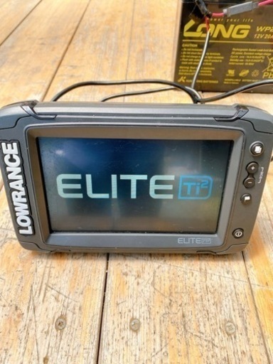 魚群探知機　Lowrance ローランス エリート-7Ti2 7inch 3in1振動子モデル