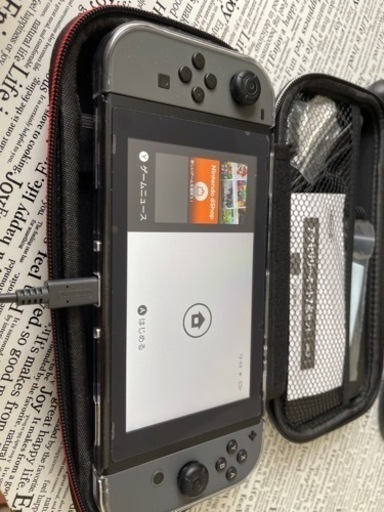 switch美品！ケース付き 箱なし 使用回数30回未満