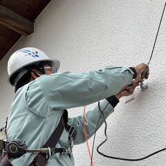 【最大月給43万円】◎未経験者大歓迎◎学歴不問◎交通費支給【電気通信工事】の画像