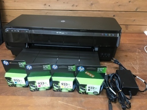 hp officejet 7110 プリンター　インク付き
