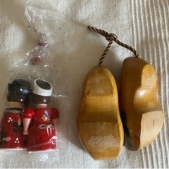 オランダ　木靴　ソルト&ペッパー入れの画像