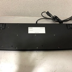 ELECOM エレコム USB接続 スタンダードフルキーボード TK-FCM007BKの画像
