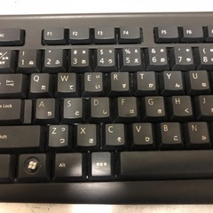 ELECOM エレコム USB接続 スタンダードフルキーボード TK-FCM007BKの画像