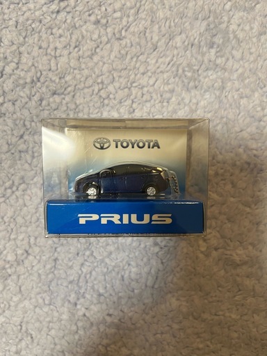 非売品　TOYOTA　トヨタ　プリウス　ダークブルー　ミニカー