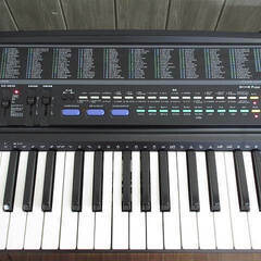 ss3533　カシオ　電子キーボード　CT-636　ブラック　61鍵盤　CASIO　スタンド付き　カシオトーン　トーンバンク　鍵盤楽器の画像