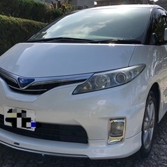 中期型エスティマハイブリッド、グレードG!車検4年11月