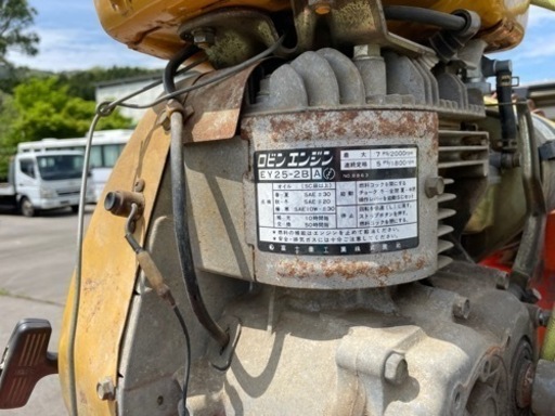 エアーコンプレッサー　バンザイ　エンジン付き　200v