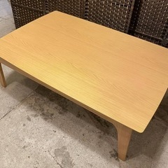 ニトリ　NITORI テーブル　アーチ　リビングテーブル　座卓　ローテーブル　センターテーブル　ソファテーブル　こたつ　コタツ　リビングこたつ　ローテーブルの画像