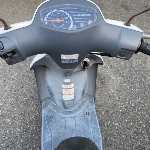 SUZUKI レッツ4 実動　セル始動OK  自賠責保険付き　4サイクル　原付メットインスクーター　福岡市南区