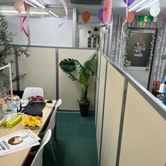 美品！！　連結式パーテーション　事務所などに 