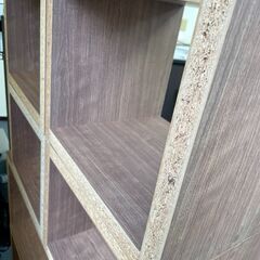 【6点セット】ウォールナット　オープンラック　カラーボックスの画像