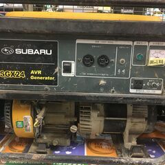 スバル SGX24  発電機　100V　2.4KvA　リコイル式　中古品