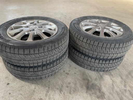 スタッドレスセット　Bridgestone BLIZZAK VRX2 155/65R13 17年製