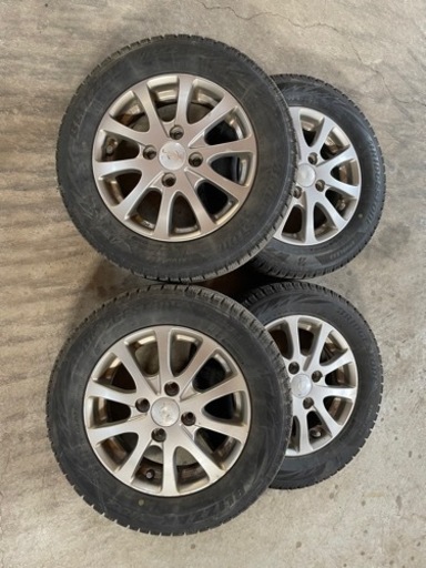 スタッドレスセット　Bridgestone BLIZZAK VRX2 155/65R13 17年製