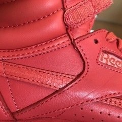 24.5センチ　リーボック　ハイカットシューズの画像