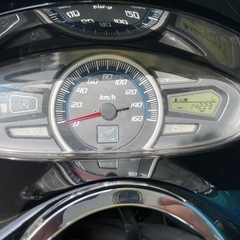 【保証付美車】ホンダPCX150約14300km!! 限定色★マットブラックメタリックJF28の上位機種、KF12です。4st 実働ツアラー仕様 各種整備・カスタム可能 検)PCX125 高速 中型スクーターの画像