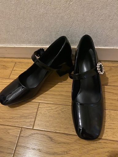 39 黒 パンプス
