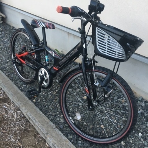 キッズ自転車ブリヂストン 22 インチ ジュニアエキスプレス安心B A A（鍵２個有り）