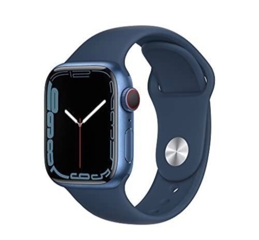 【超美品】Apple Watch 7 アップルウォッチ 41mm GPS+Cellularモデル アビスブルー MKHU3J/A 2022/04/28