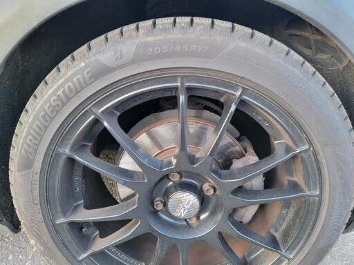 ブリジストン 最新モデルVRX3　205/45R17